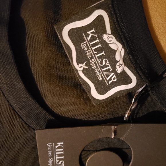 Killstar Mesh Croptop - Picture 2 of 4